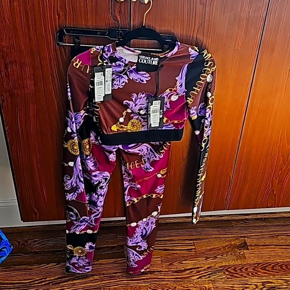2 piece Versace Leggin Set